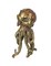 Bronze / Copper Finished Steampunk Human Skull / Octopus Fantasy Tabletop Statue